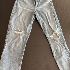 Dynamite Claudia Denim Jeans in Light Blue